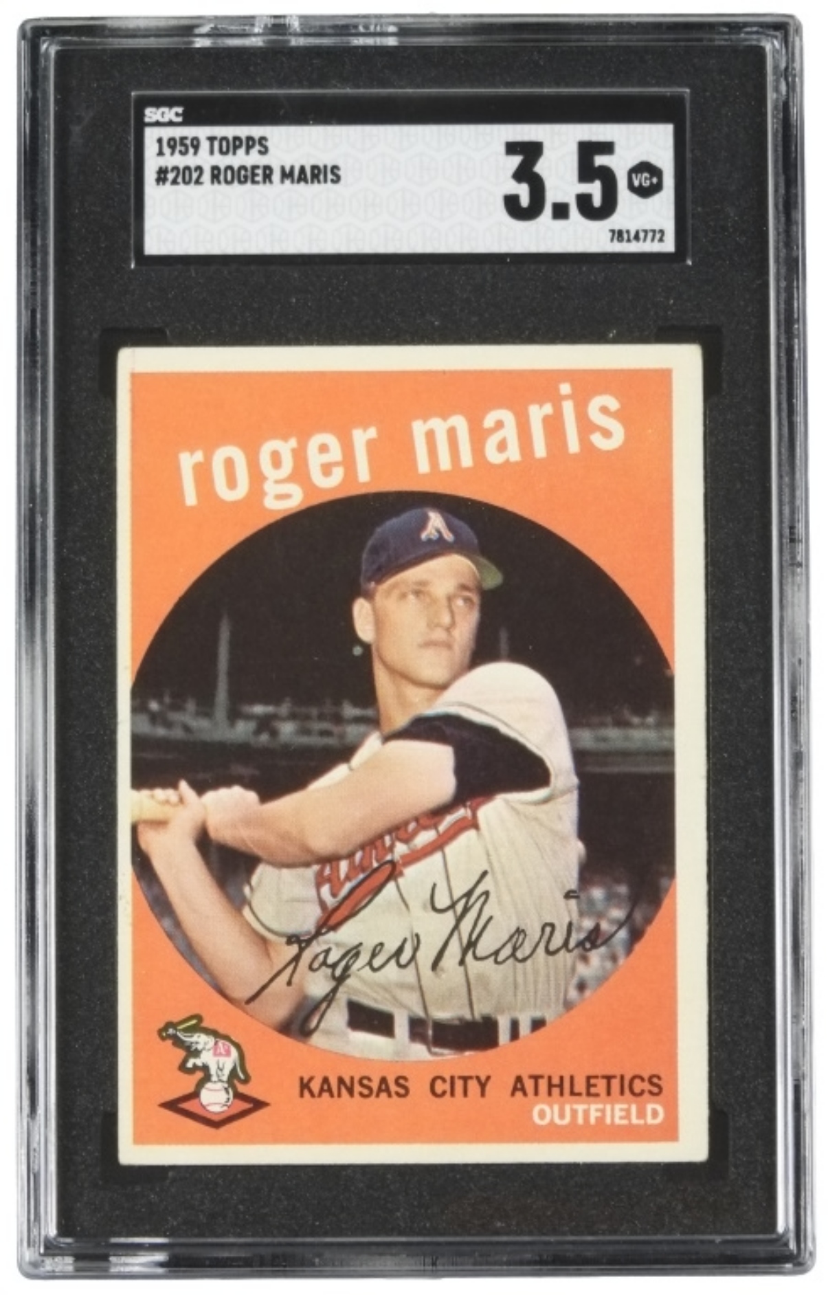 1959 Topps Roger Maris SGC 3.5