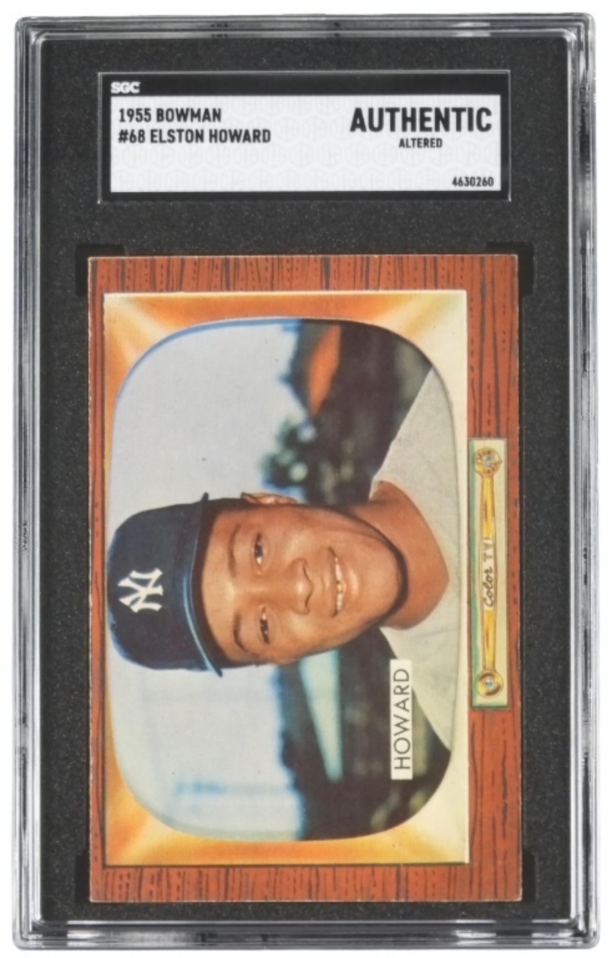 1955 Bowman Elston Howard Rookie SGC