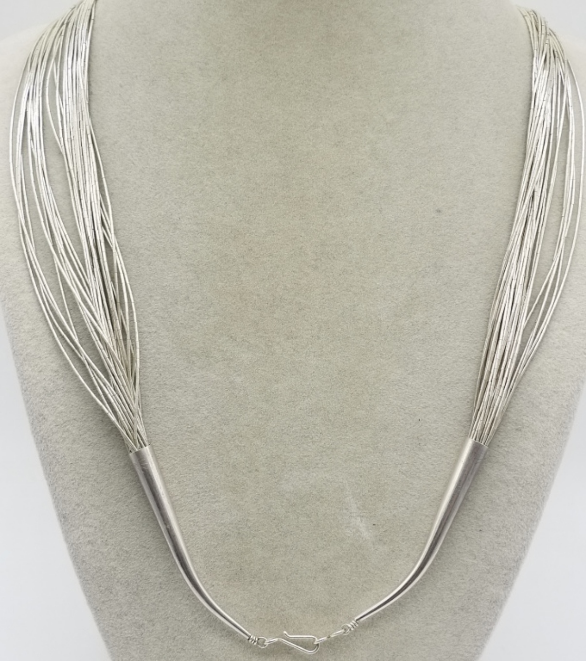 Liquid Sterling Necklace, 28 Inches