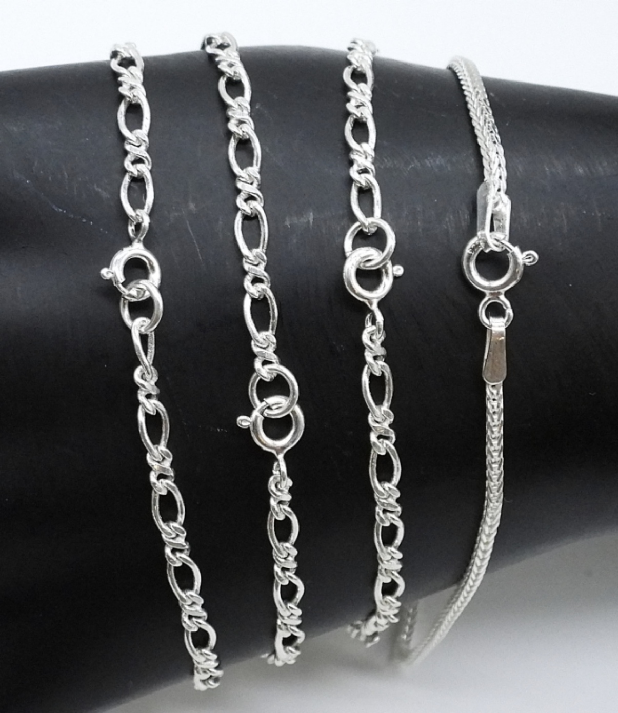 Sterling Silver Bracelet & Necklace Lot