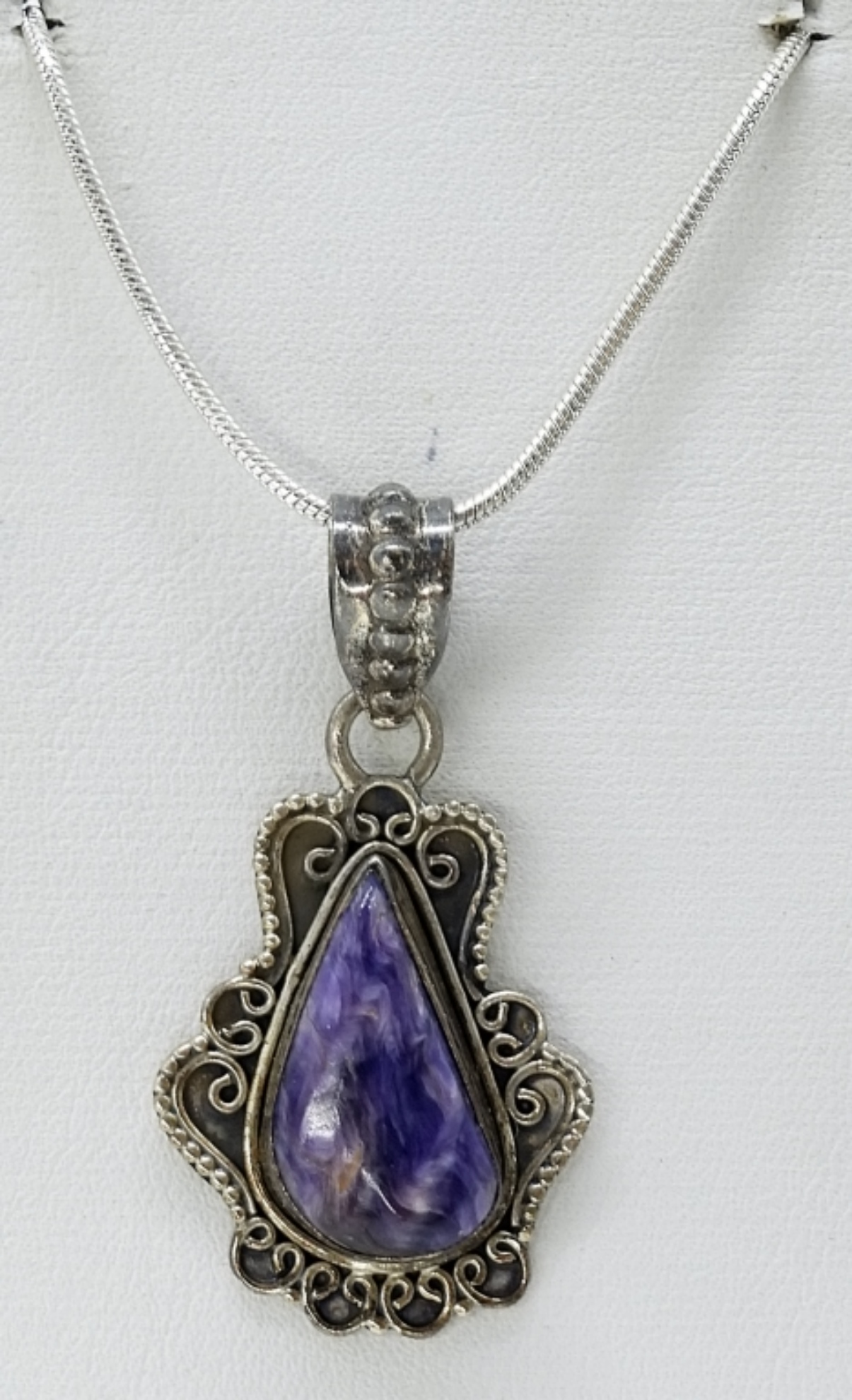 Charoite, Opal, Purple Copper Turquoise 925 Rings