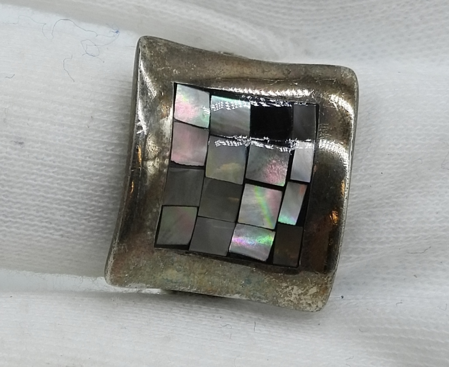 Sterling Silver Mother of Pearl & Abalone Pieces