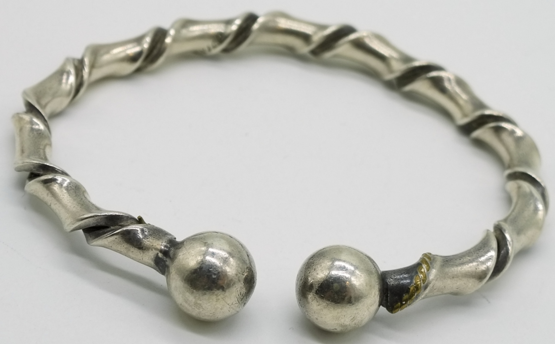 Twisted 925 Bangle & Necklace