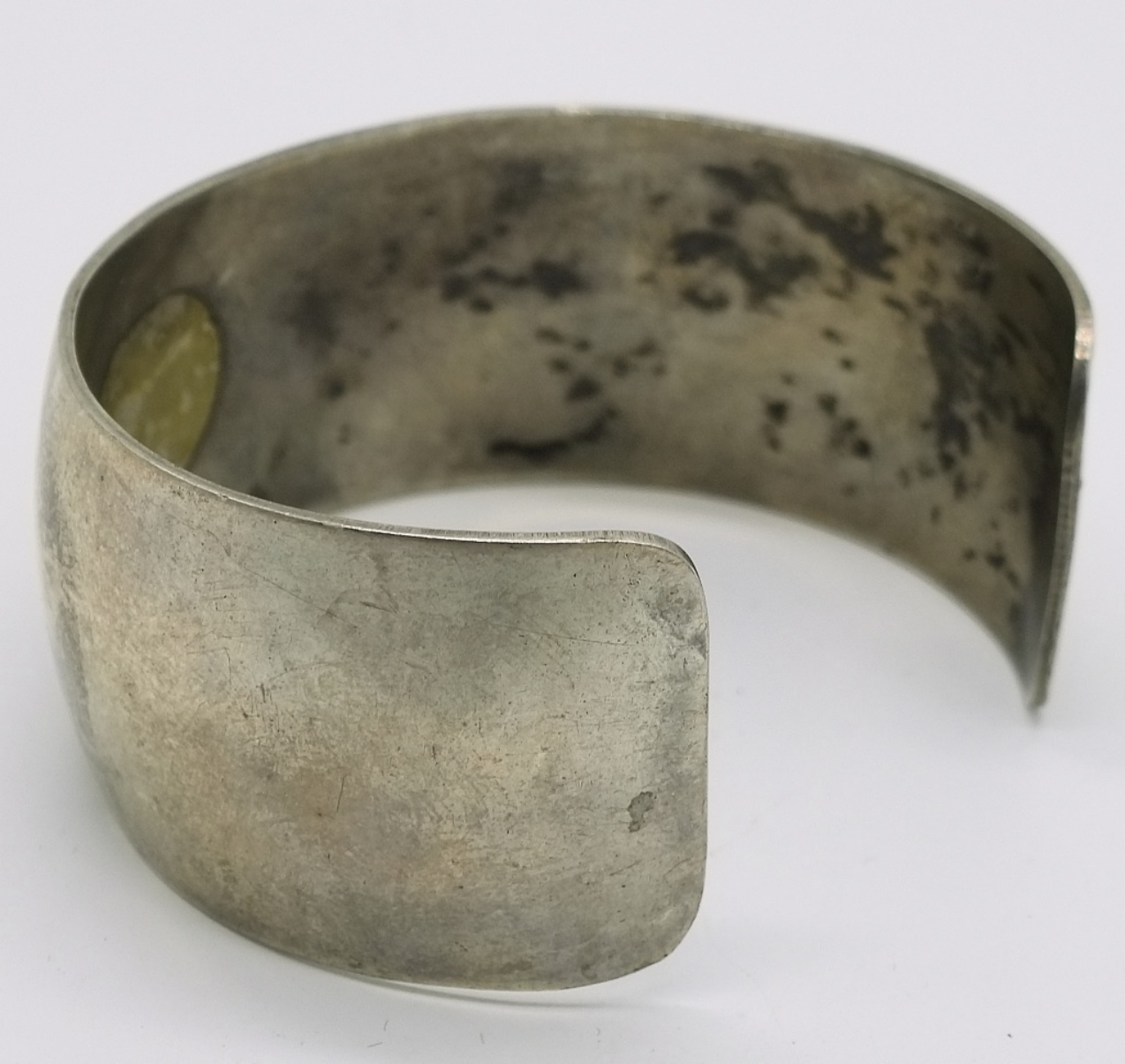 Morningstar Stamped Sterling Cuff Bracelet