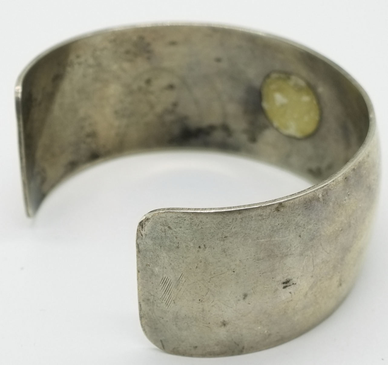Morningstar Stamped Sterling Cuff Bracelet