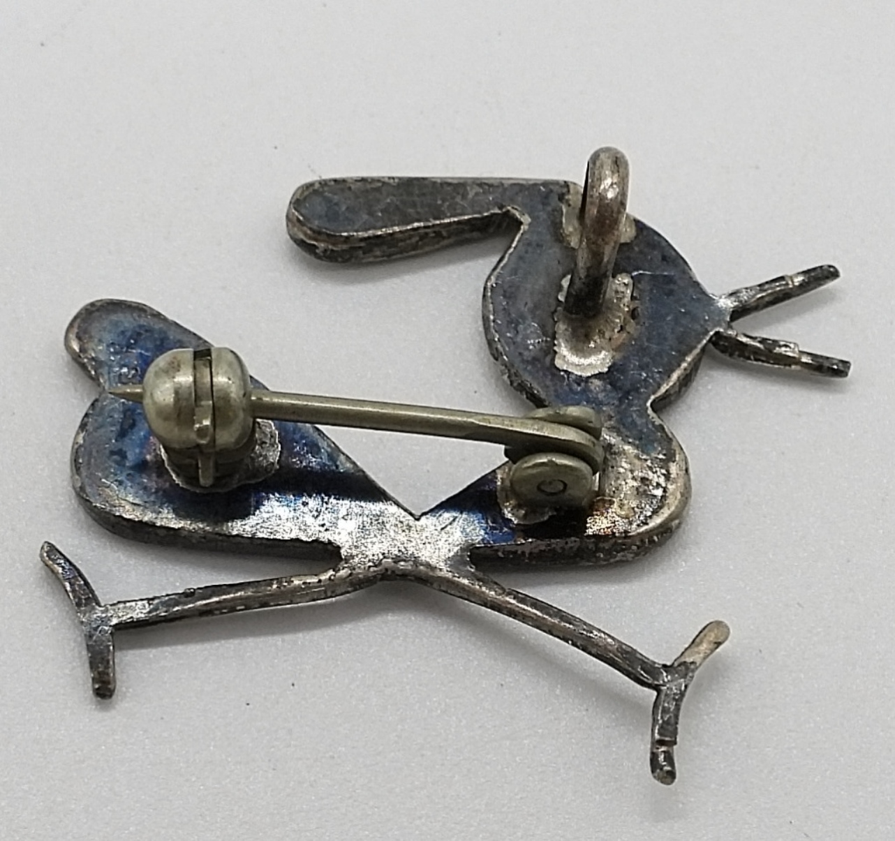 Sterling Turquoise Ring Lot &Zuni Pin