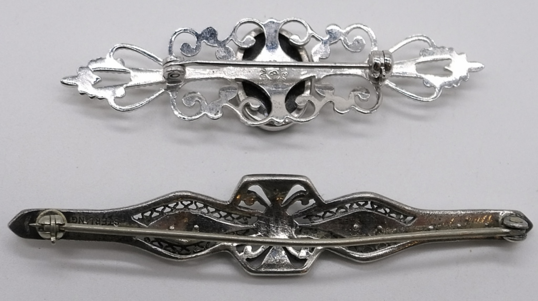 3 Vintage Sterling Brooches