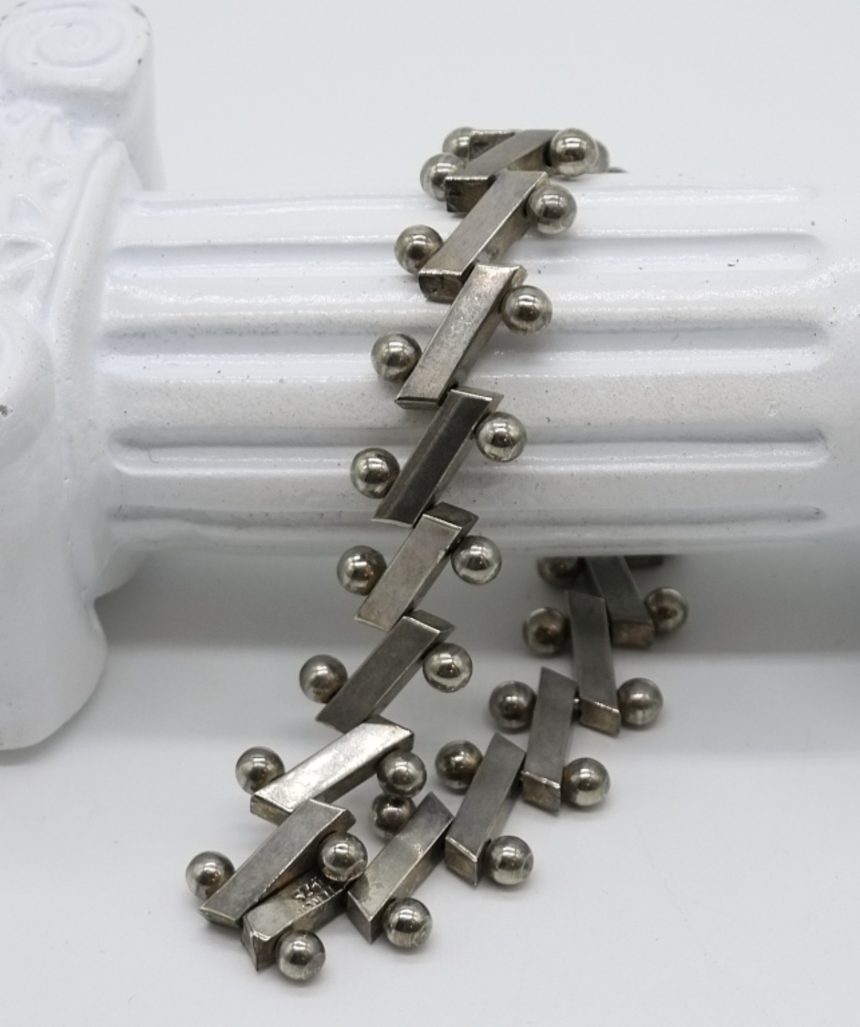 Modernist Link Bracelet - Sterling Silver