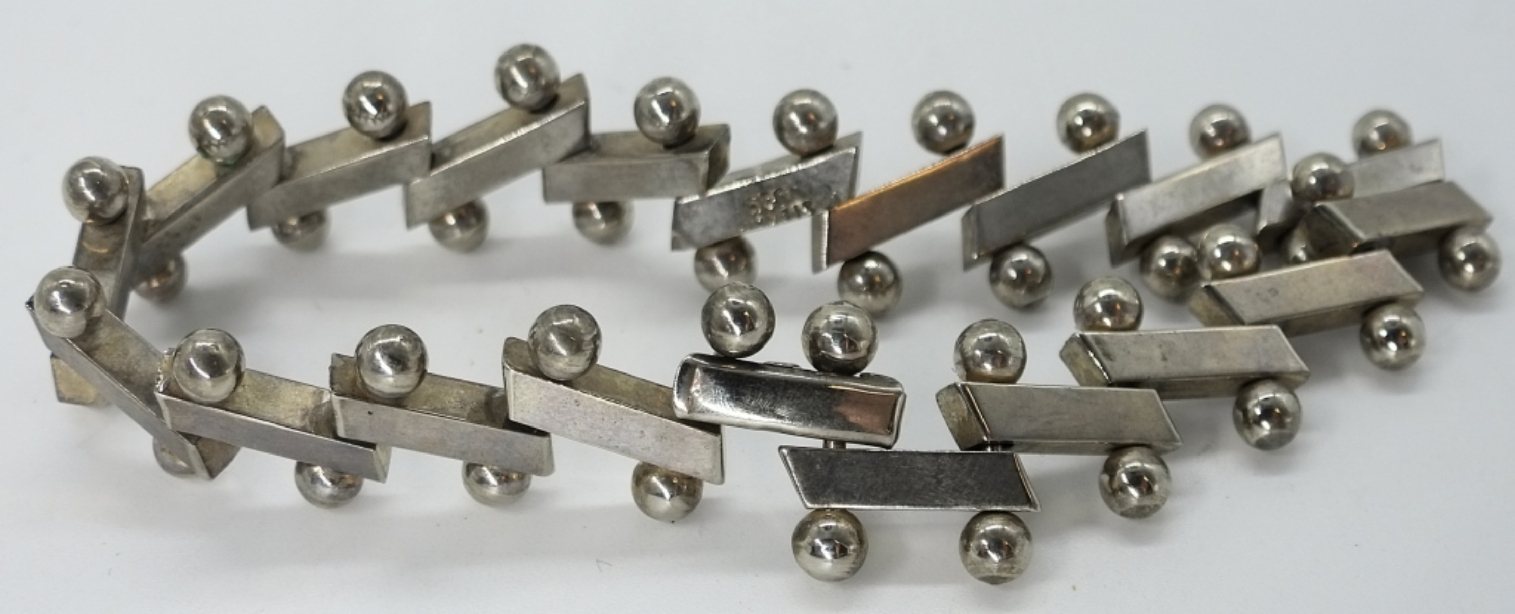 Modernist Link Bracelet - Sterling Silver