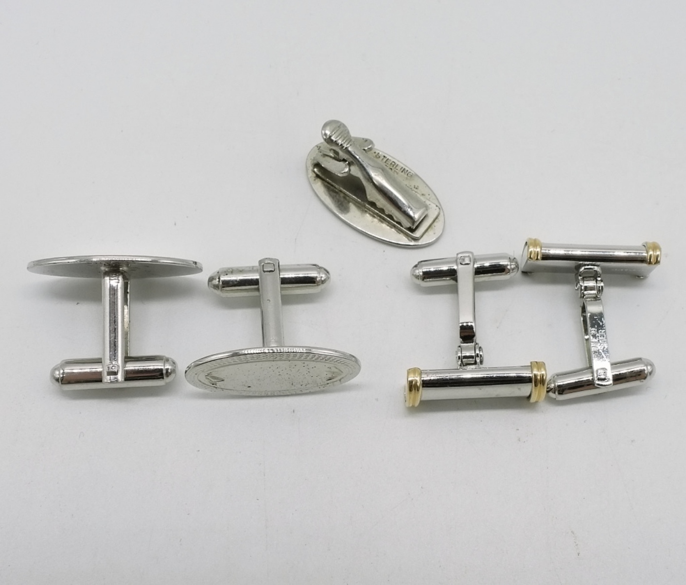 Sterling & 14k Vintage Men's Accessories
