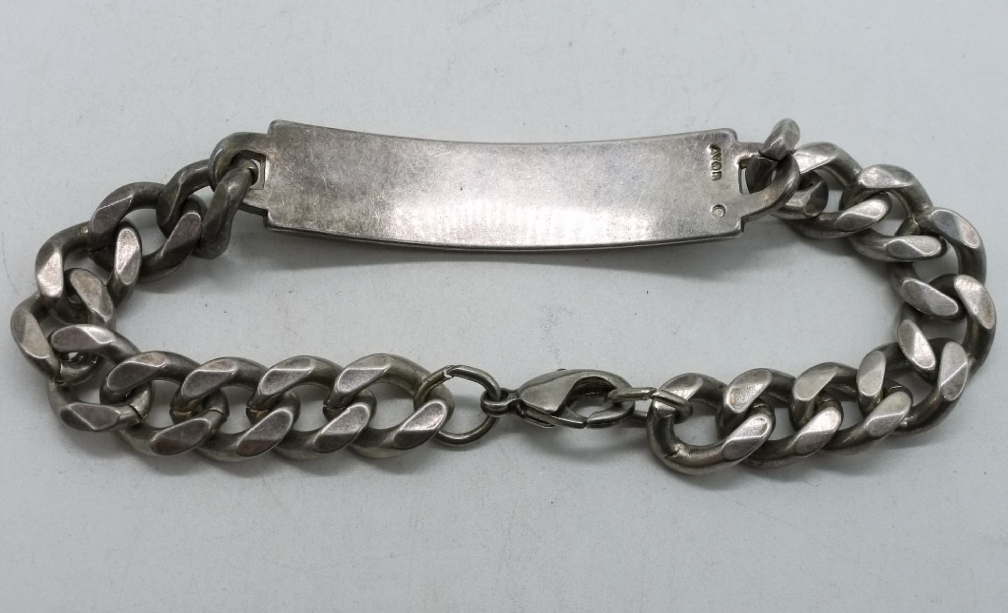 Unengraved 925 ID Bracelet