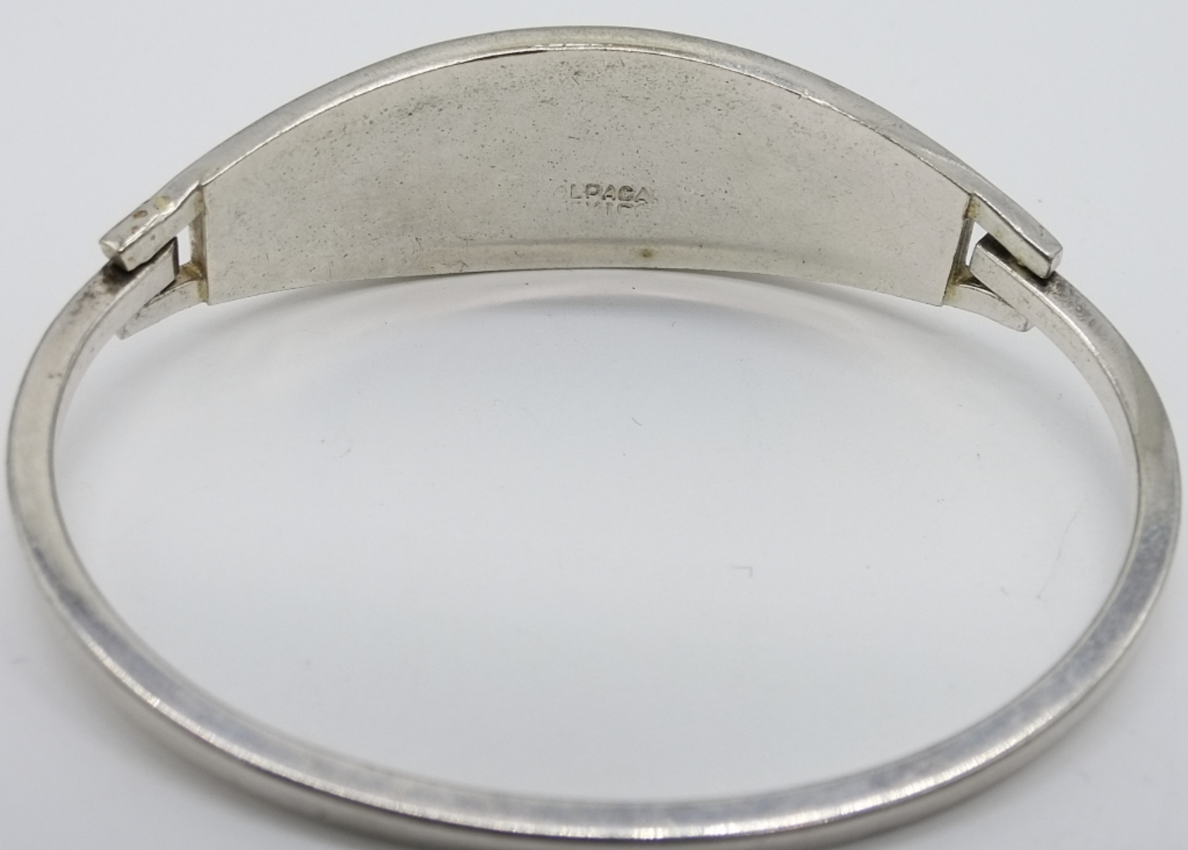 Mexico Inlay Bangle Sterling Set
