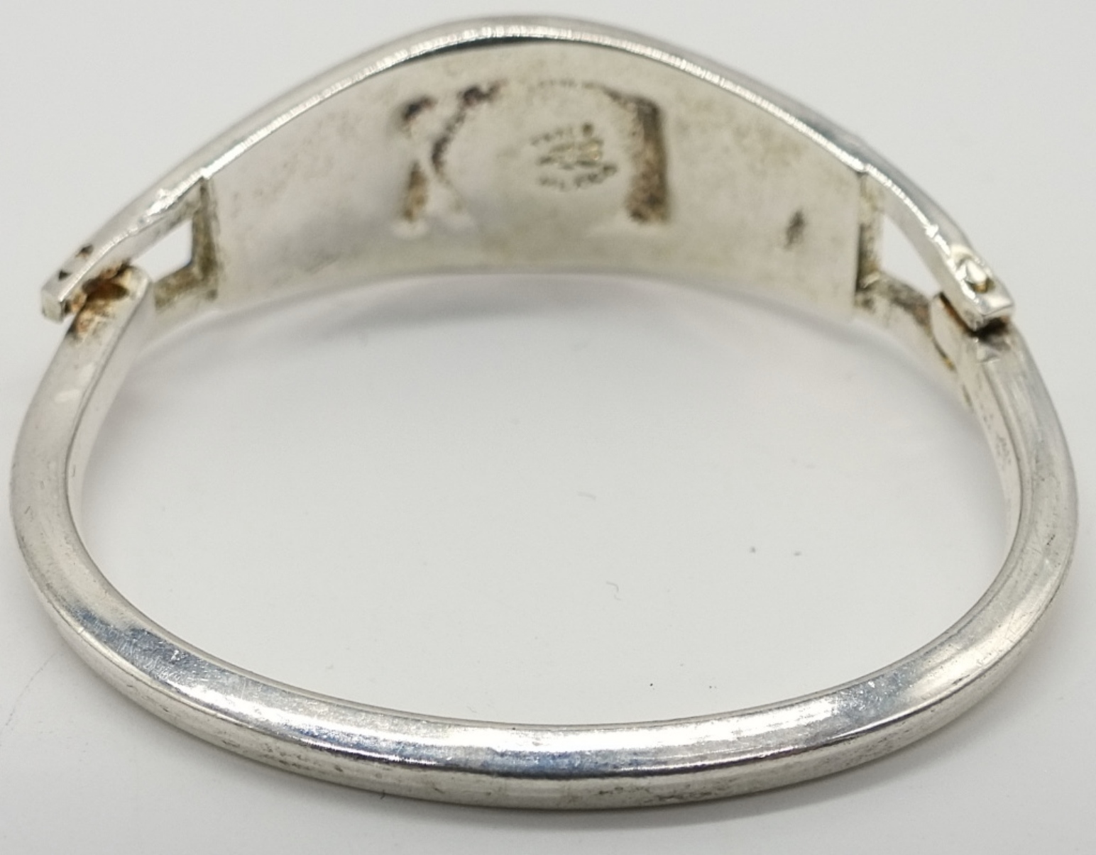 Mexico Inlay Bangle Sterling Set