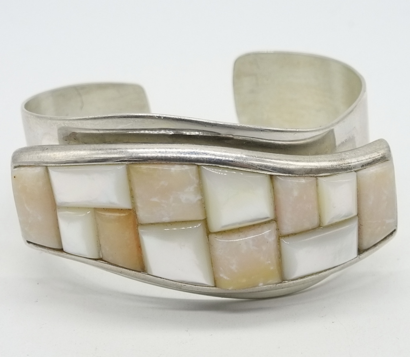 Jay King DTR Mother of Pearl 925 Cuff