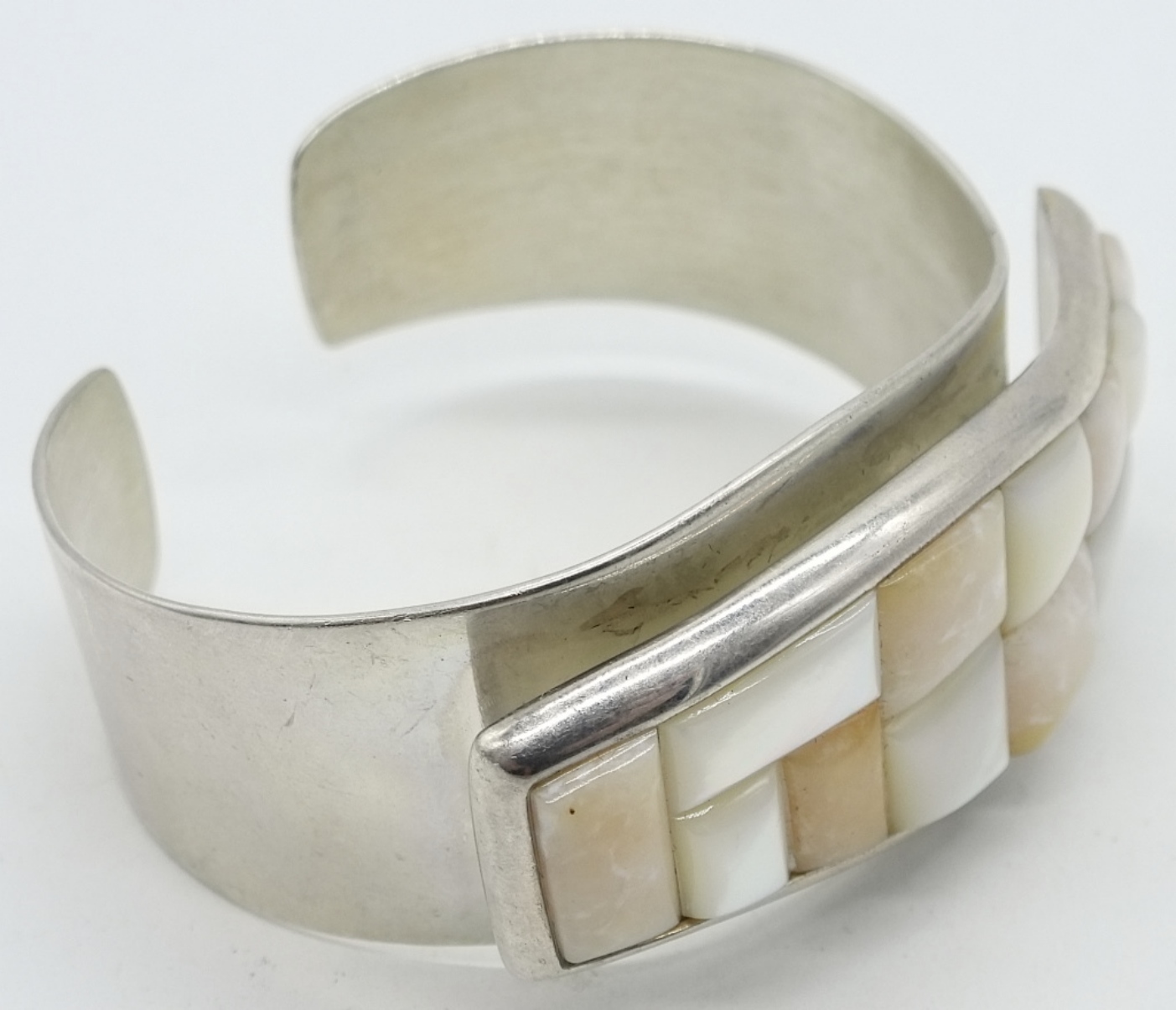 Jay King DTR Mother of Pearl 925 Cuff