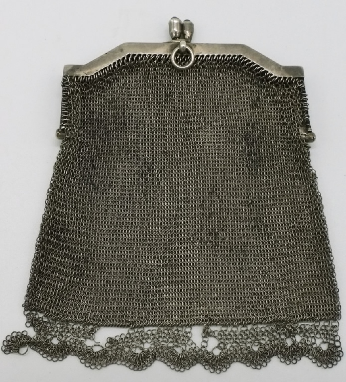Sterling Silver Chainmail Coin Purse
