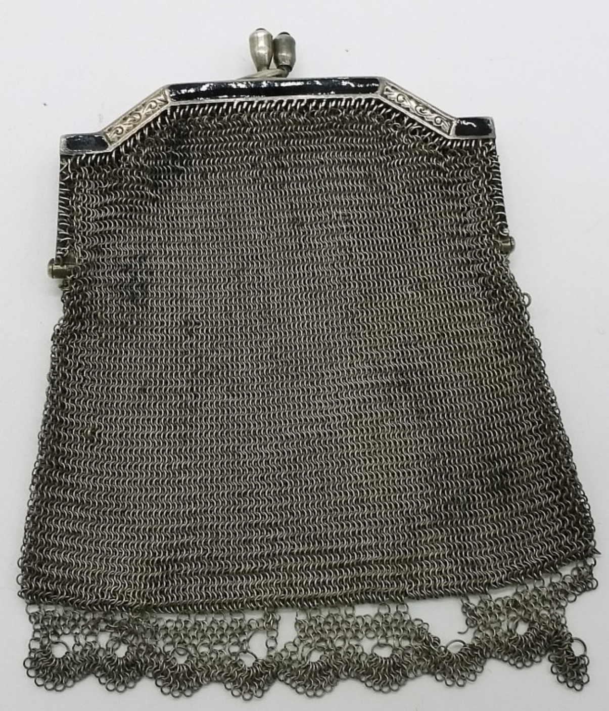 Sterling Silver Chainmail Coin Purse