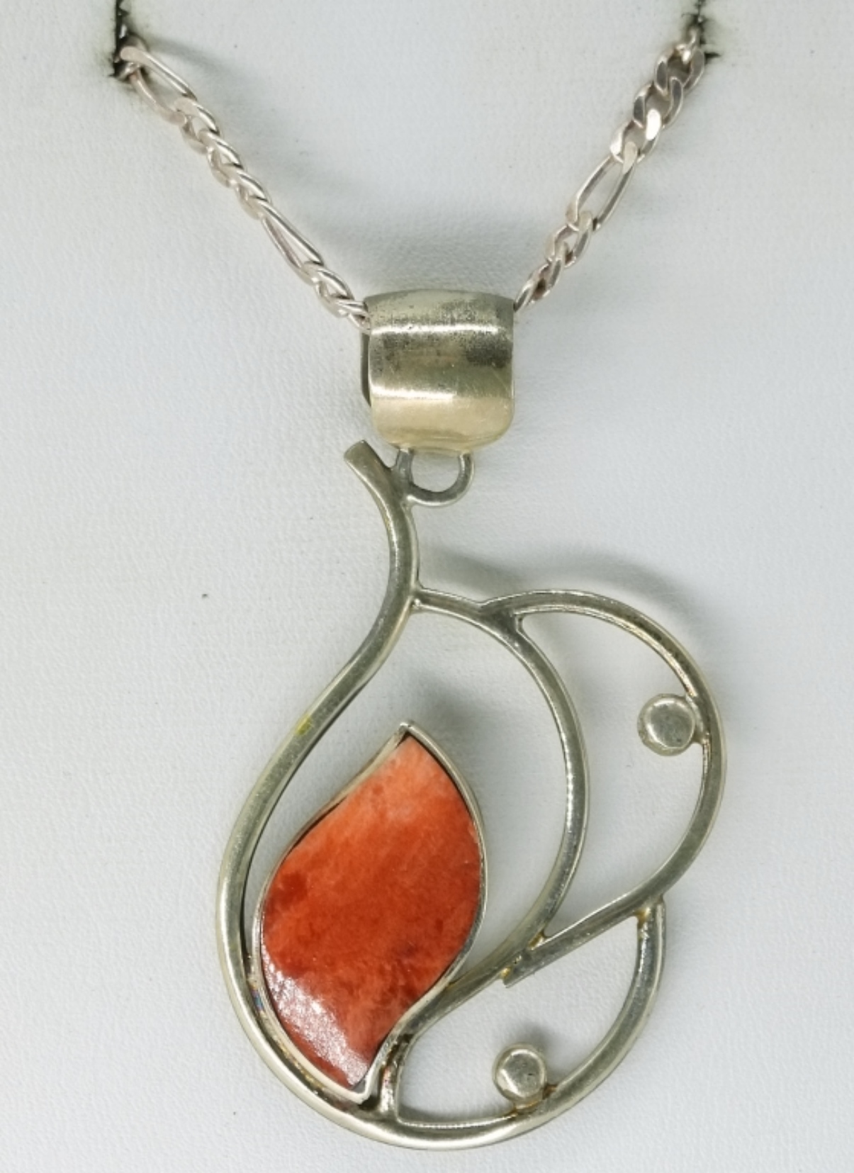 Four Sterling Pendants & Two Chains