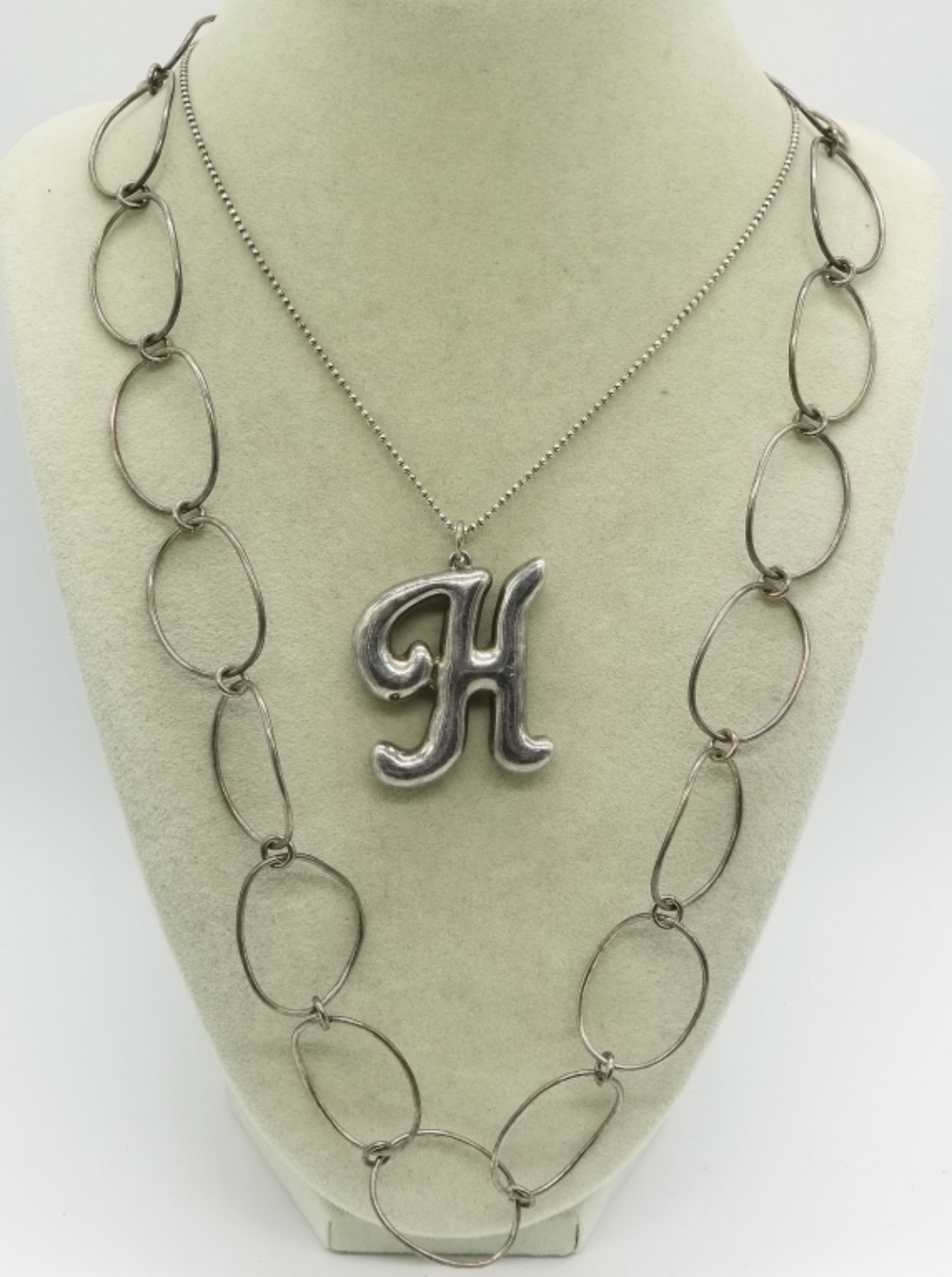 Puffed Sterling Necklace & More