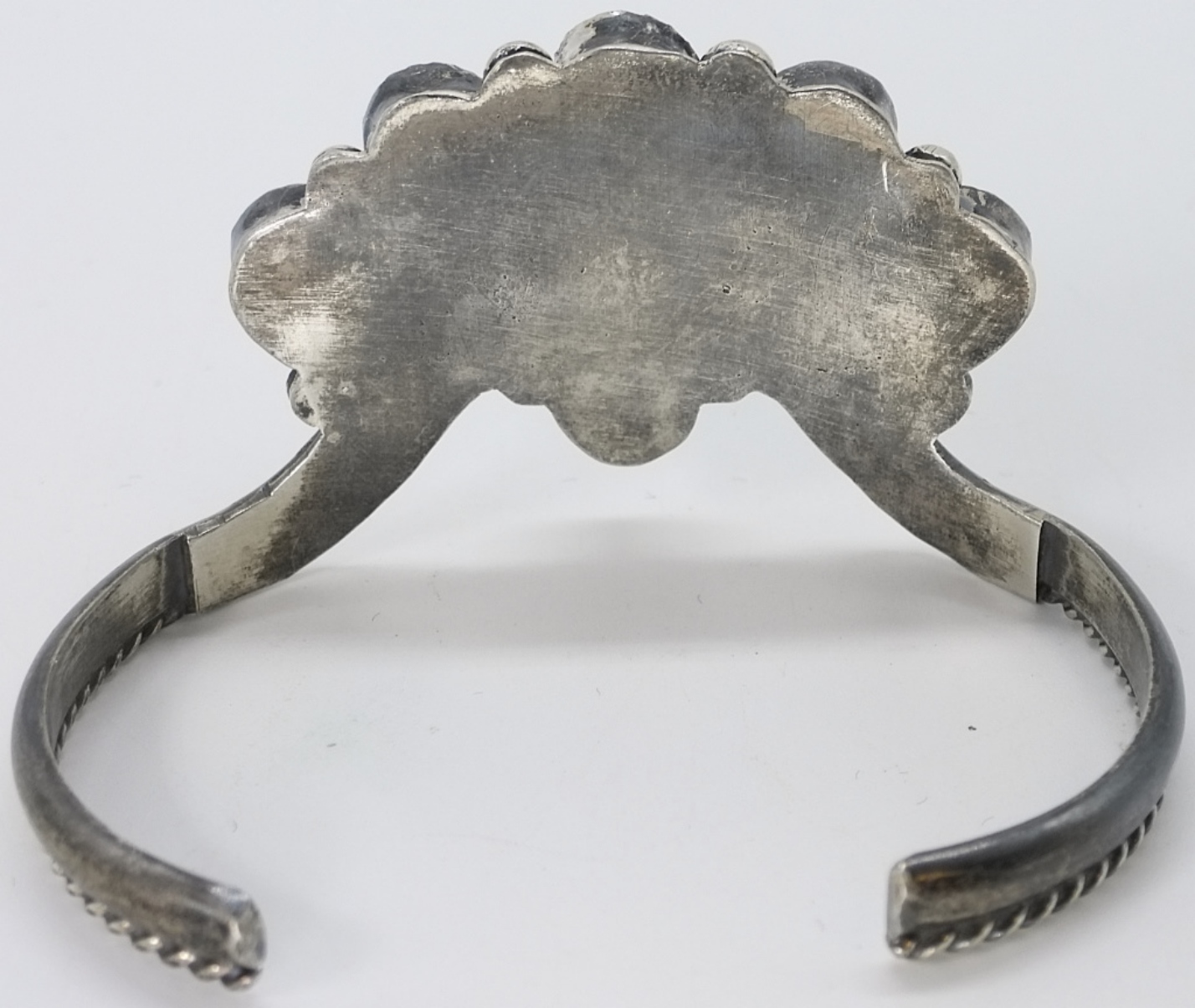 Sterling Mother of Pearl Cuff Bracelet