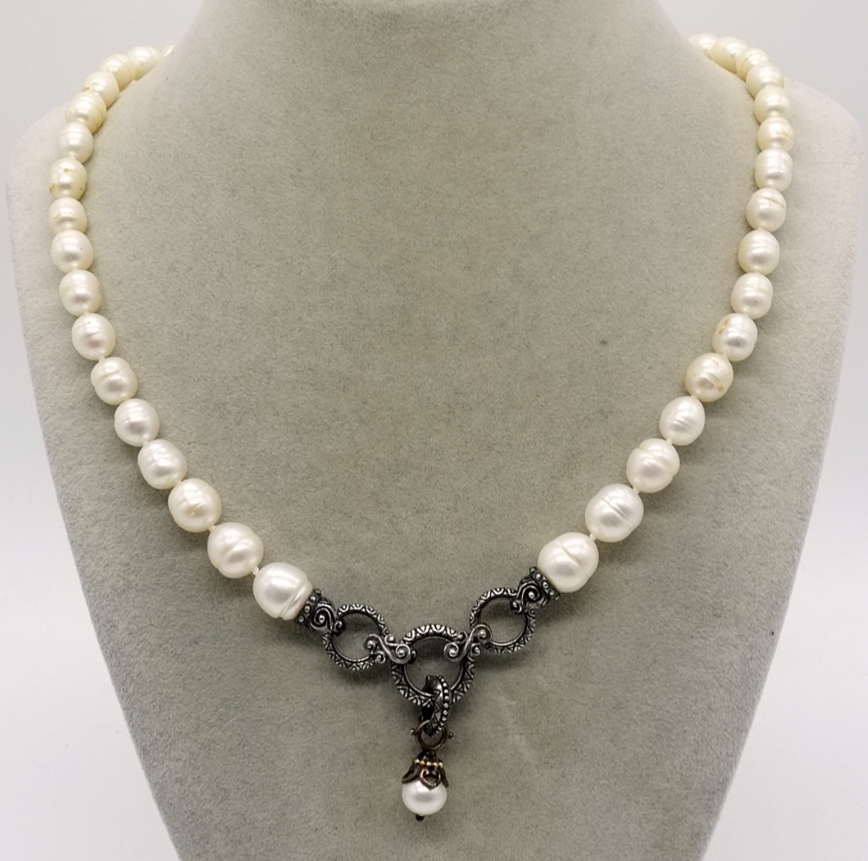 Bixby Sterling Freshwater Pearl Necklace
