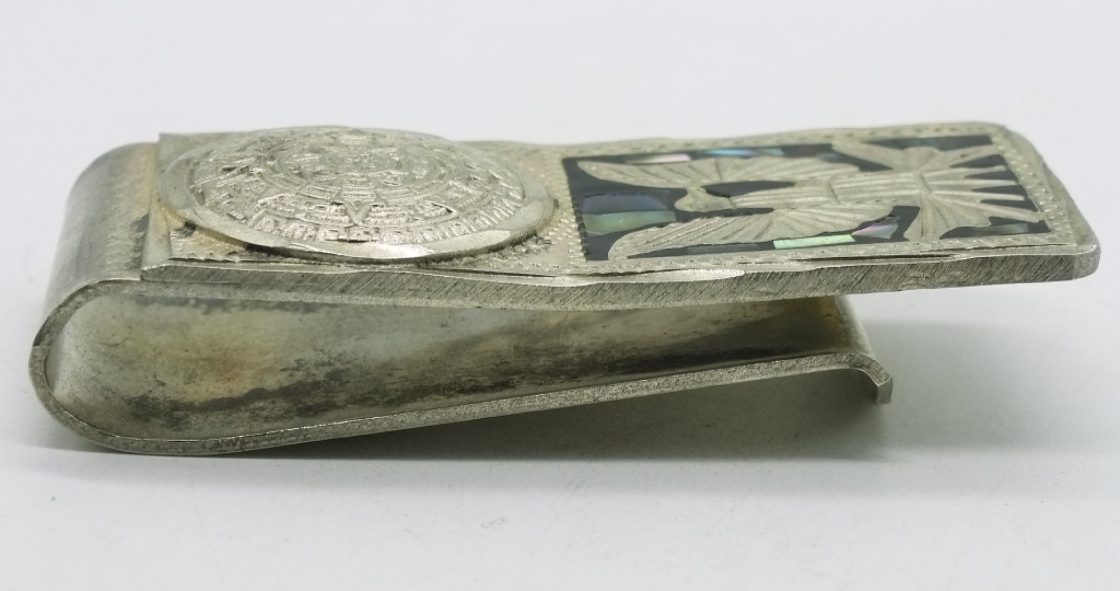 Alpaca Mexico Abalone Money Clip