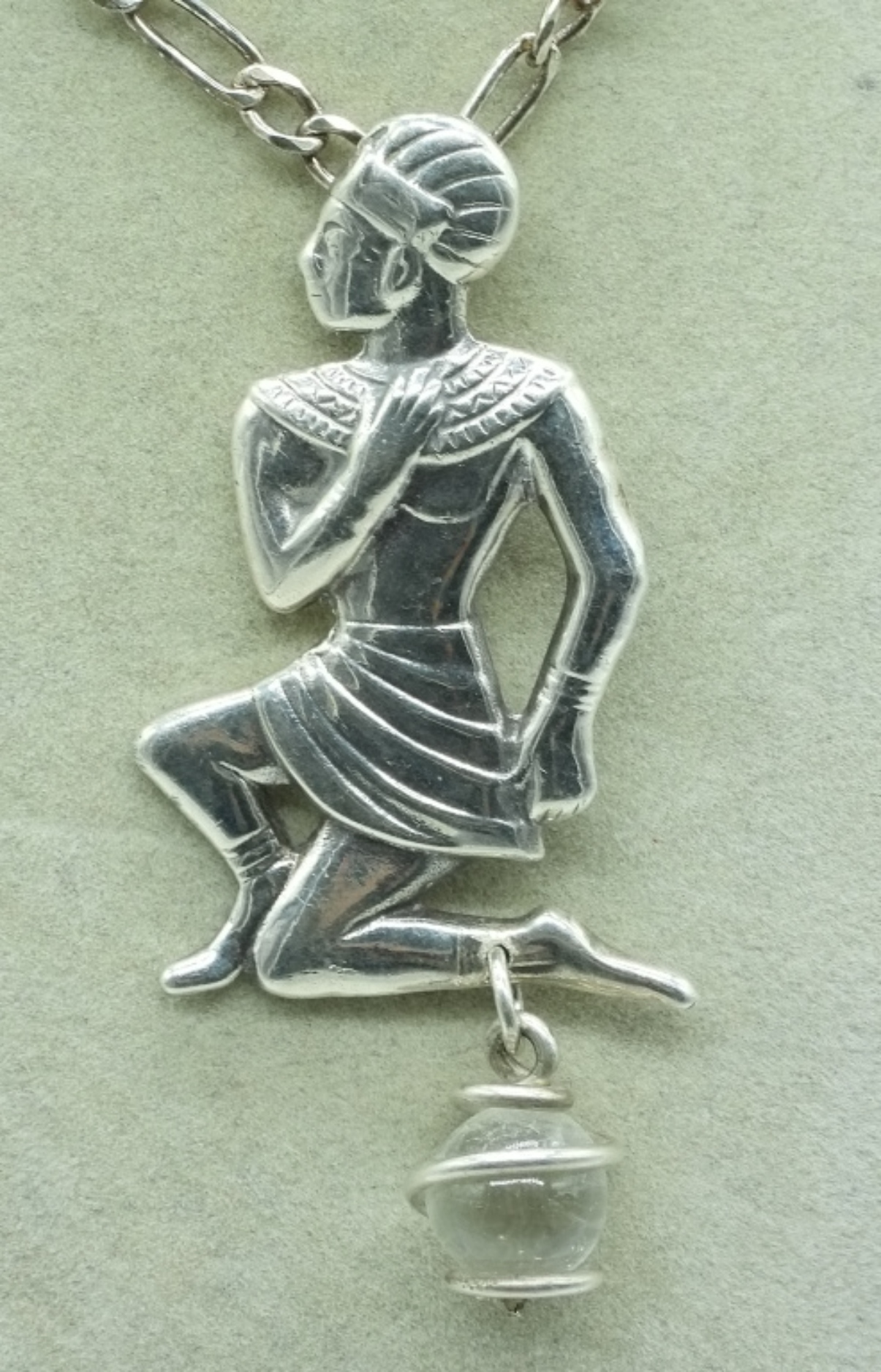 Egyptian Style 925 Pendant Necklace