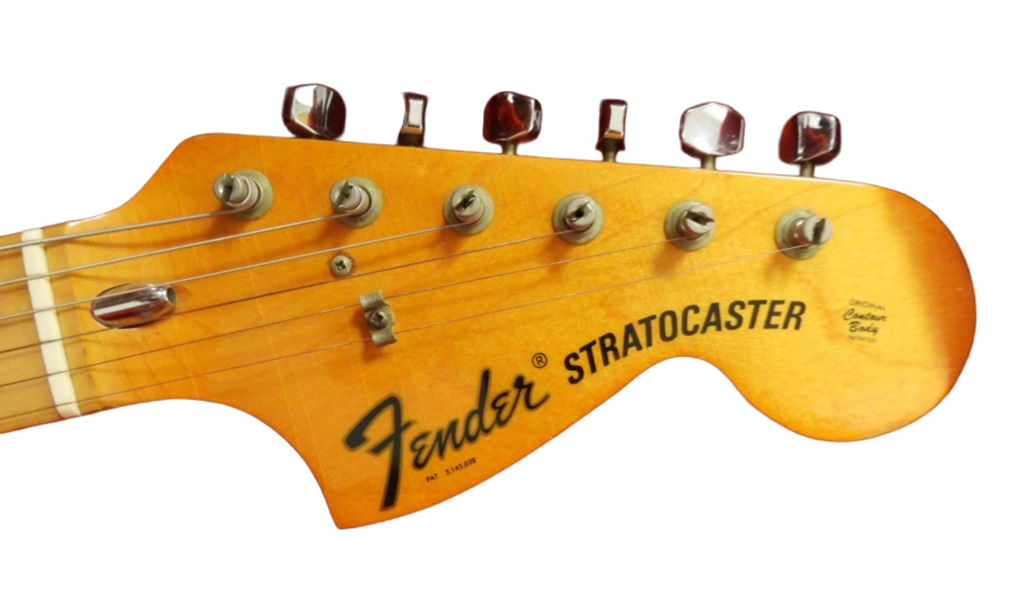 1975 Fender Stratocaster Black 3 Bolt