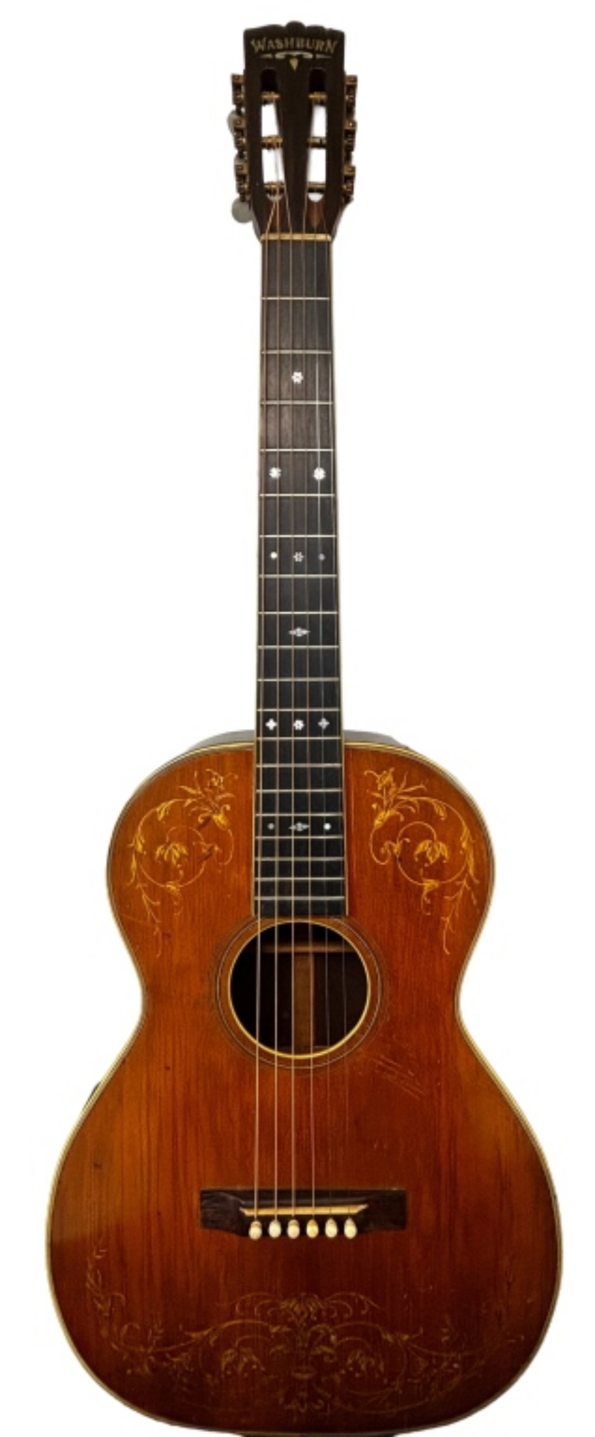 Washburn Parlor Guitar- Brazilian Rosewood Back