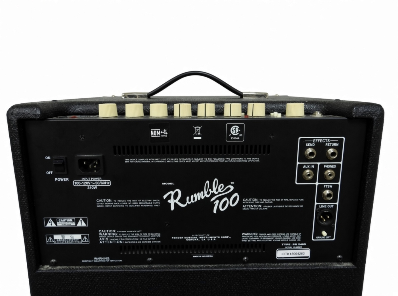 Fender Rumble 100 Amp