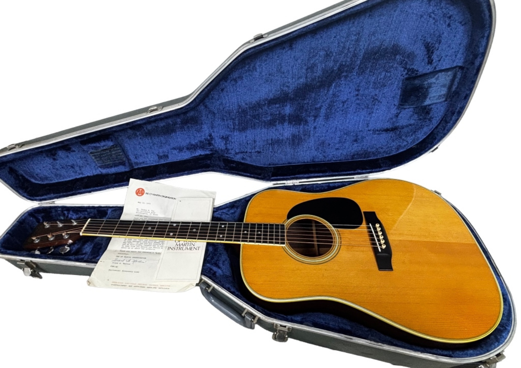 1974 Martin D35 Replaced Pick Guard