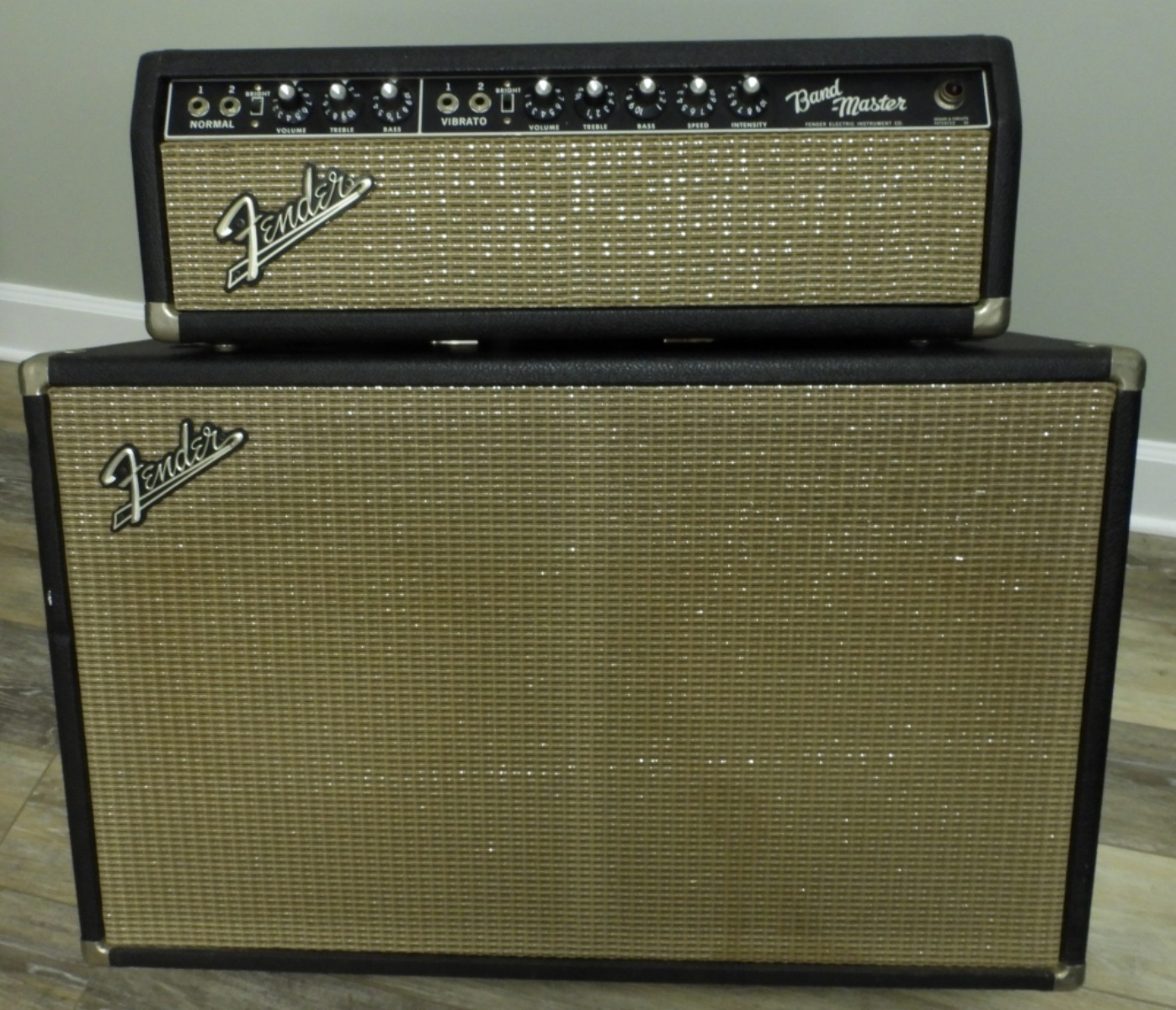 1965 Fender Bandmaster Amp & Speaker Cabinet