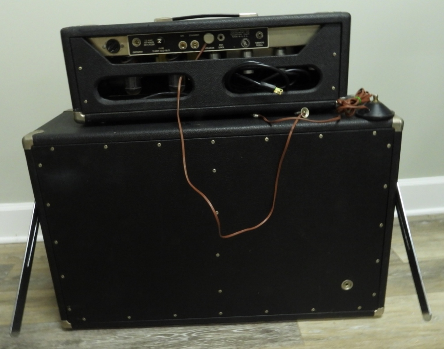 1965 Fender Bandmaster Amp & Speaker Cabinet