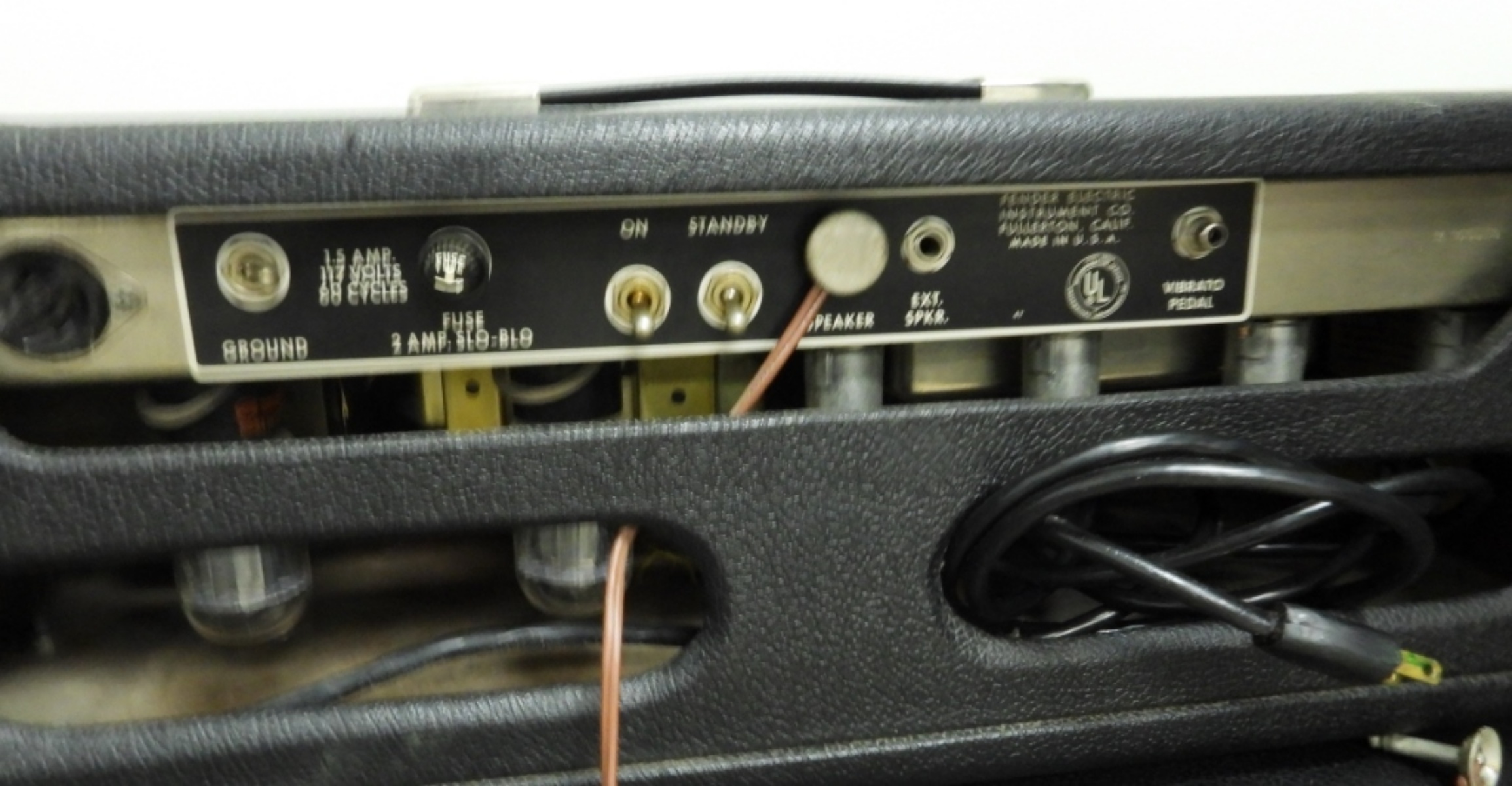 1965 Fender Bandmaster Amp & Speaker Cabinet