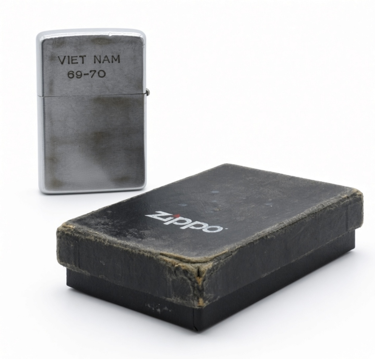 1969 Zippo Vietnam War Lighter Engraved Bl Taylor