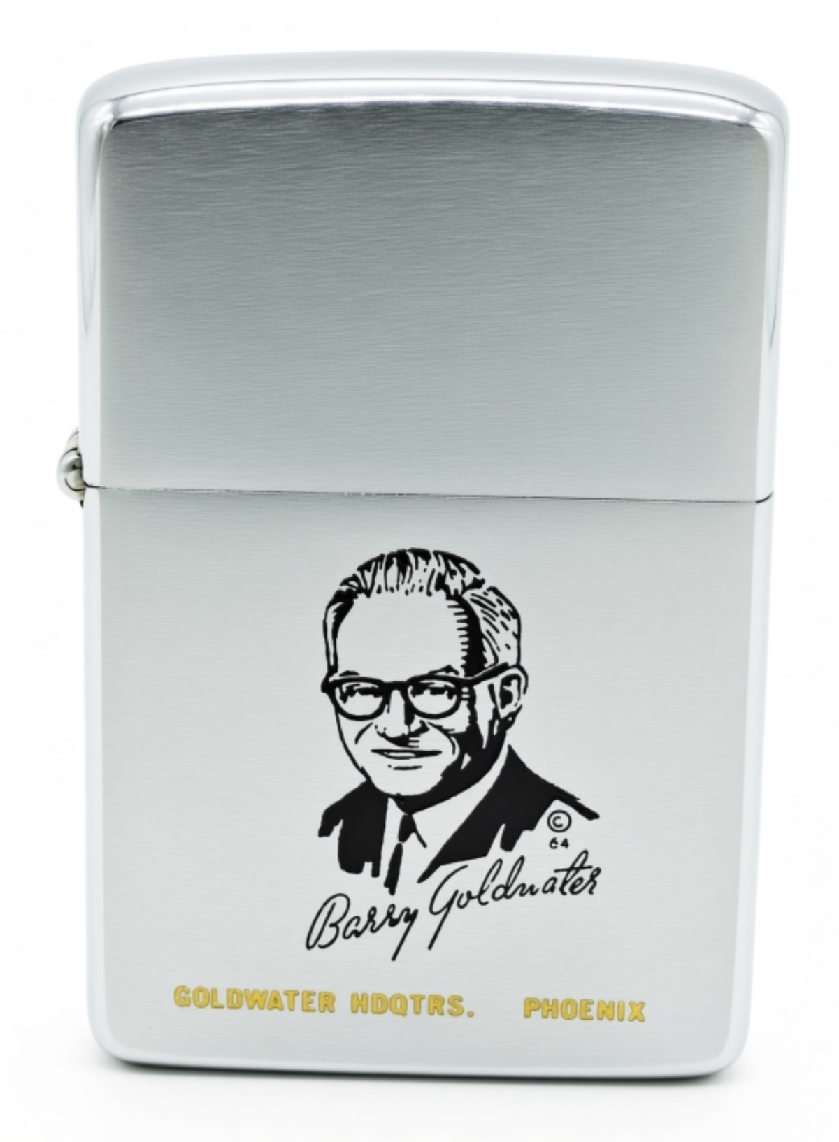 1964 Zippo Barry Goldwater Political Advertising