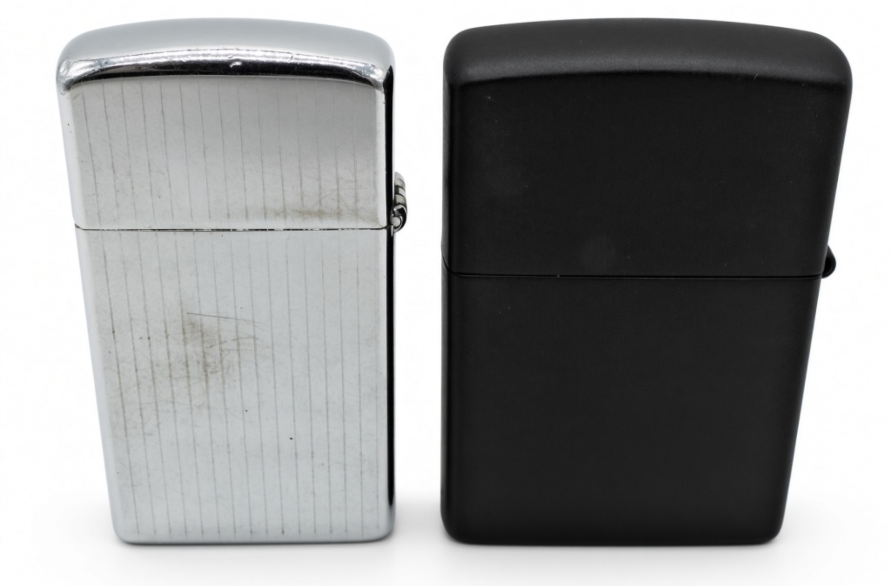 Zippo Lighters USS Tortuga & Chrome Engine Turn