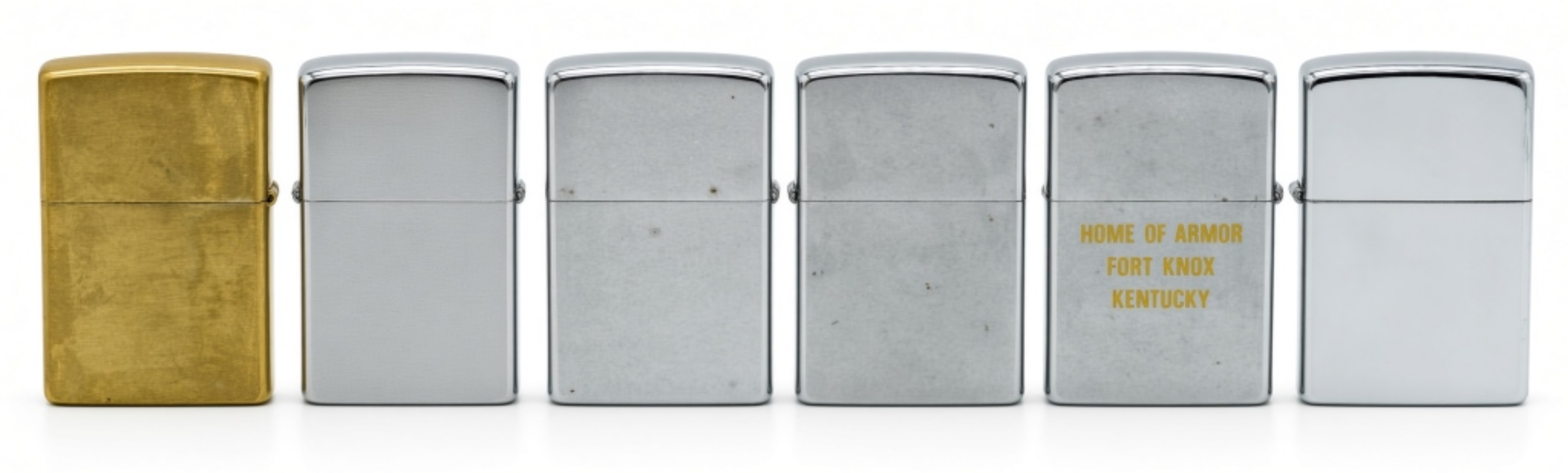 Zippo Lighter Collection - 6 Unfired Lighters