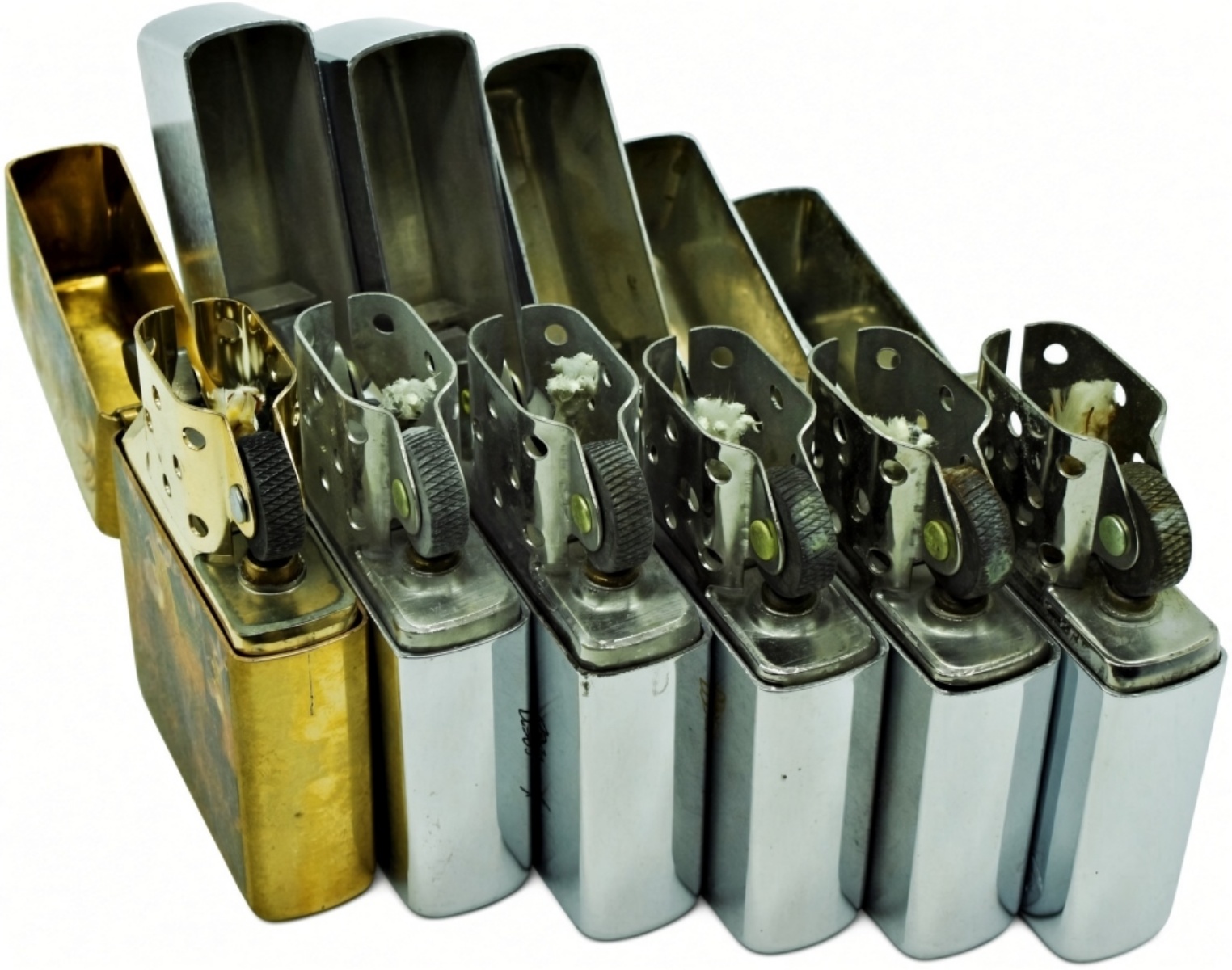 Zippo Lighter Collection - 6 Unfired Lighters