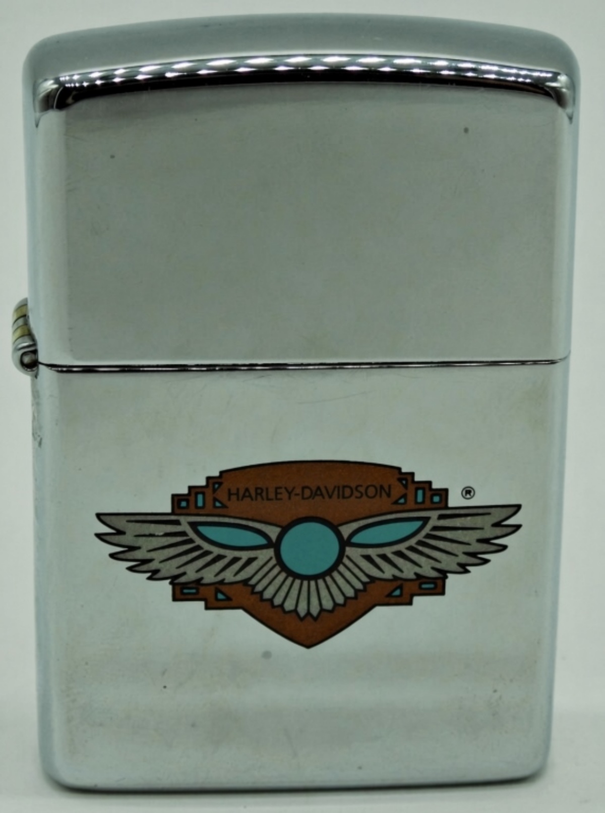 Zippo Harley-Davidson Wings Logo Chrome Lighter