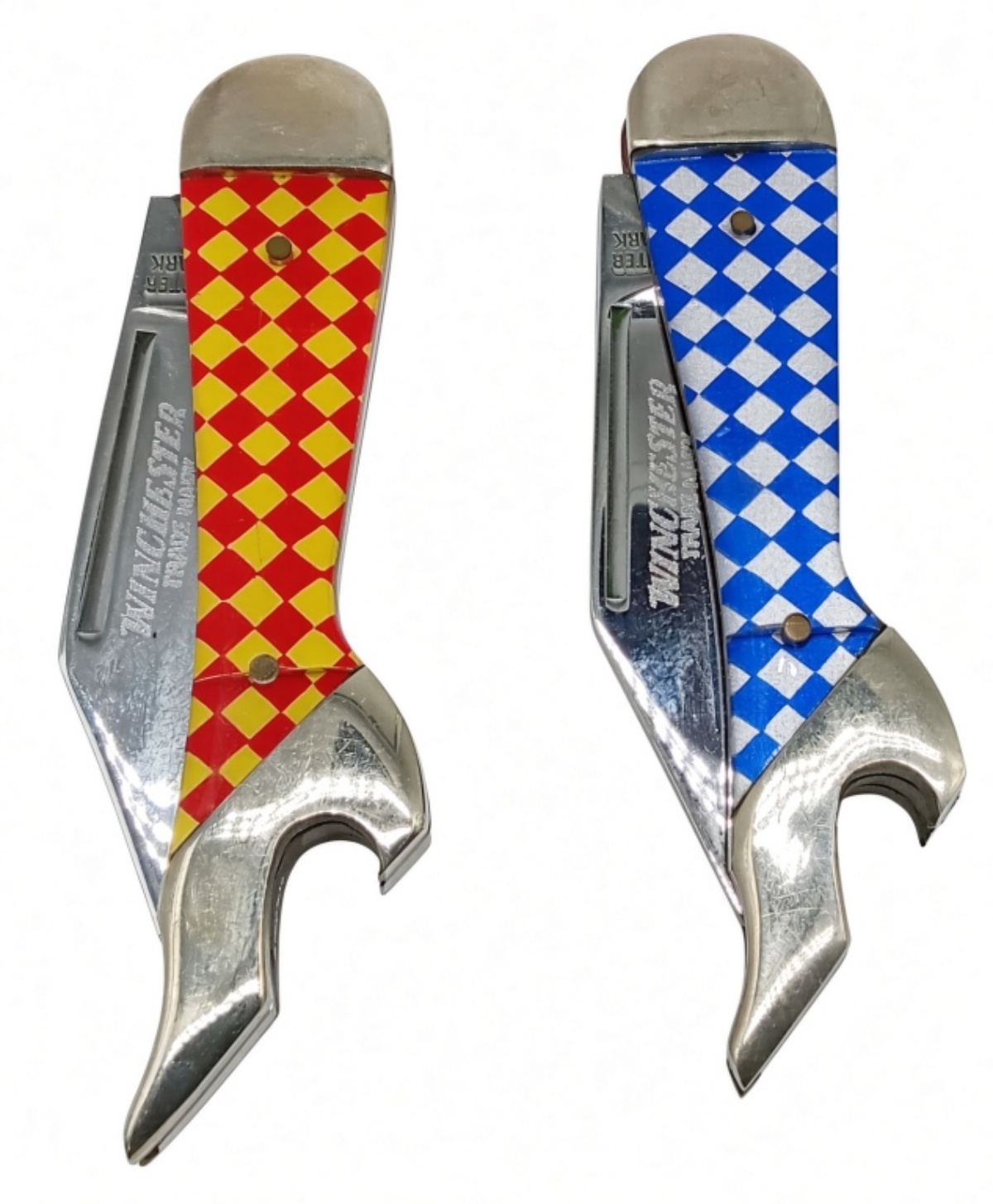 (2) Winchester Lady Boots Knife/Opener