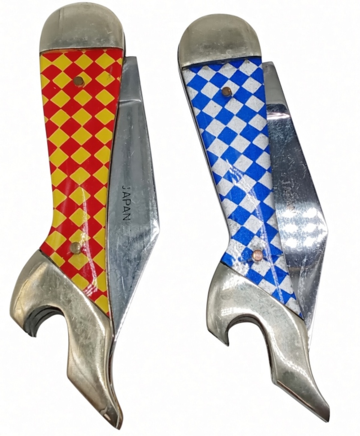 (2) Winchester Lady Boots Knife/Opener