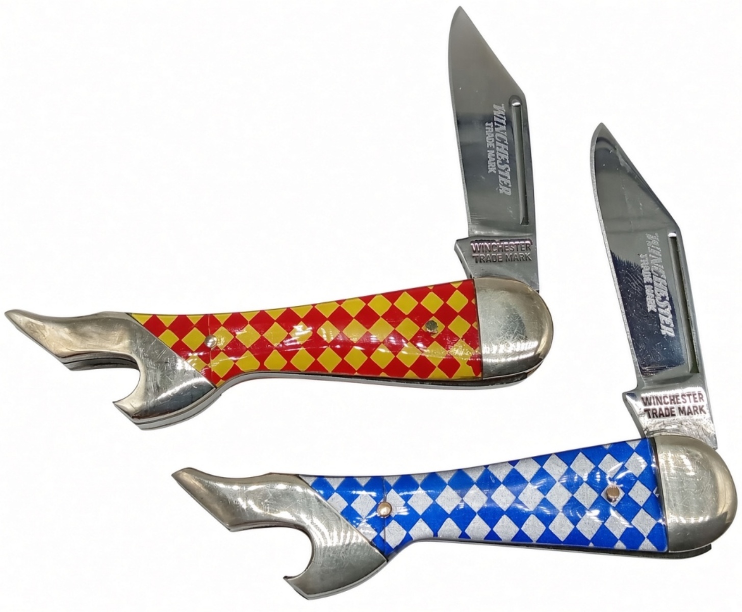 (2) Winchester Lady Boots Knife/Opener