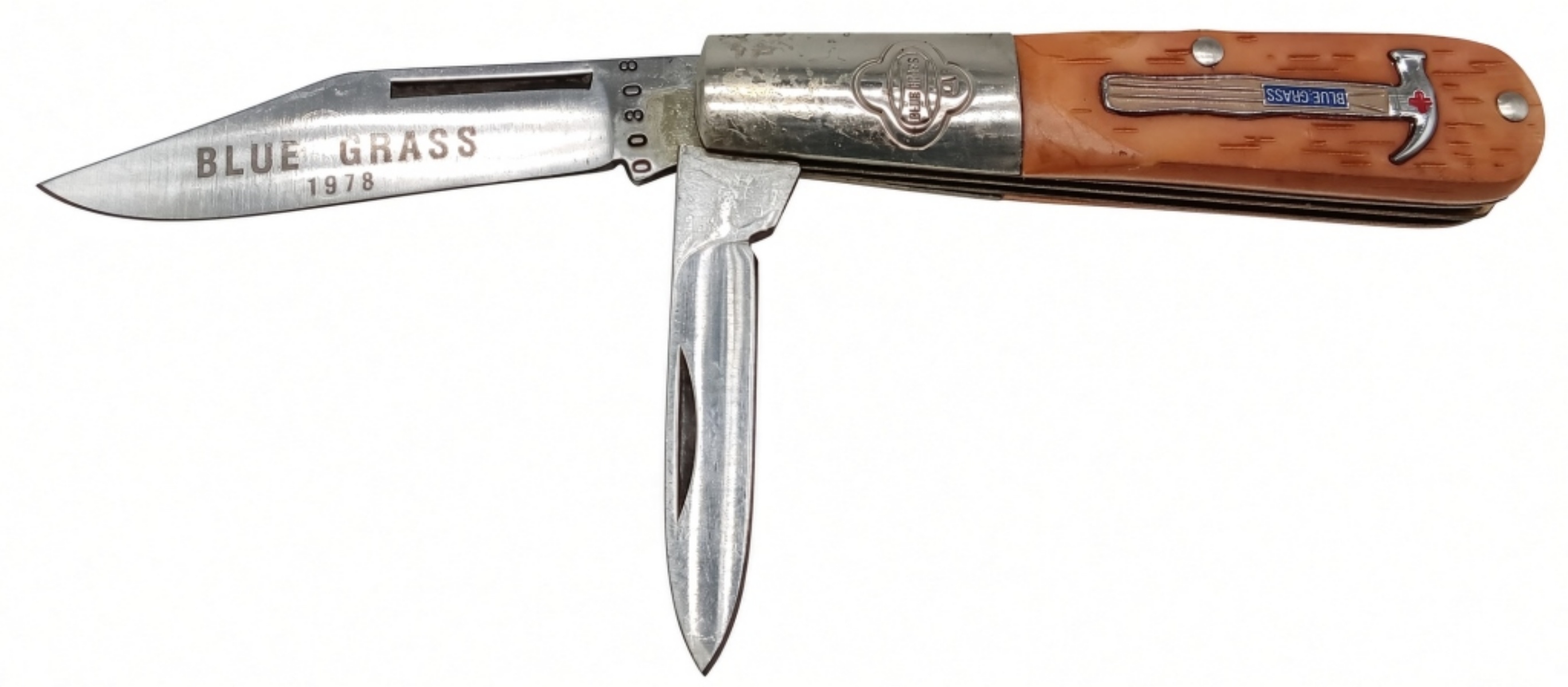 1978 Blue Grass 2 Blade Knife