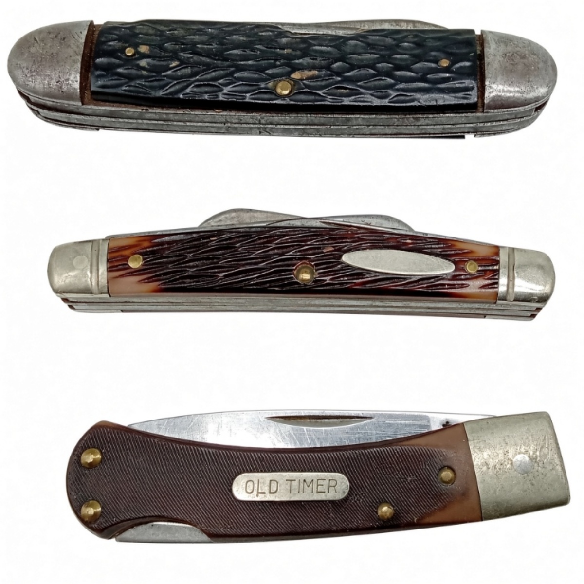 (3) Vintage Pocket Knife Lot
