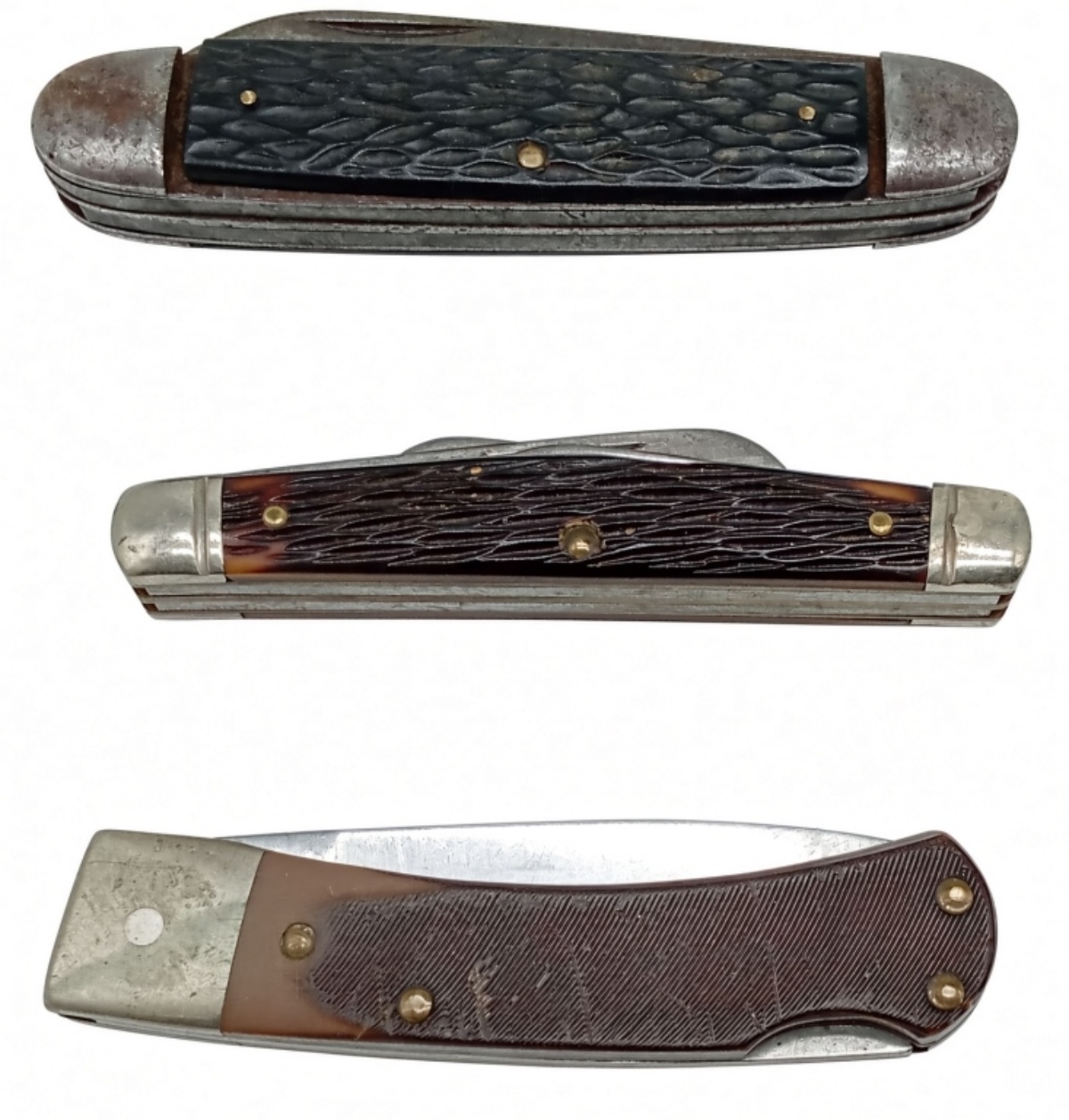 (3) Vintage Pocket Knife Lot