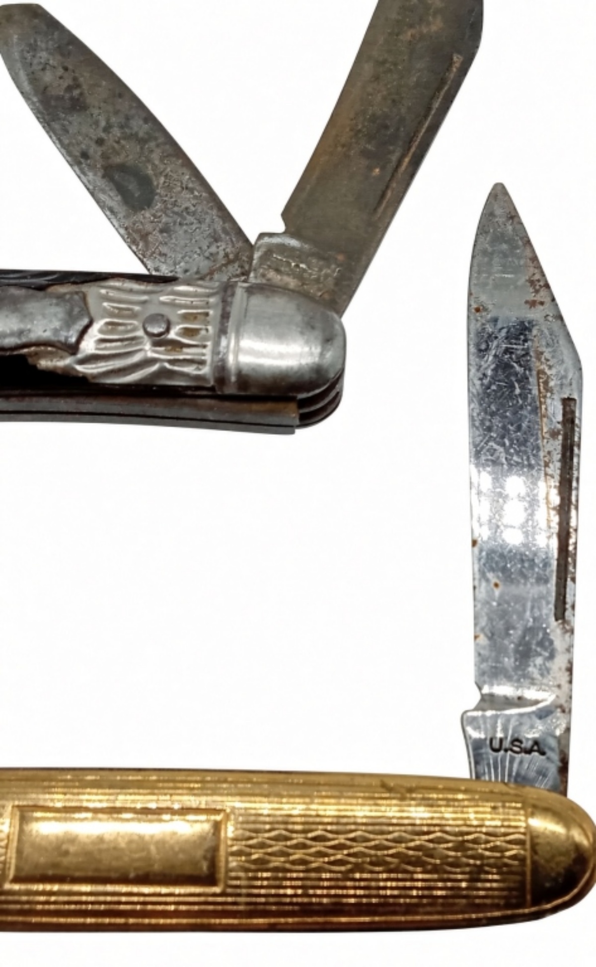 (5) Pocket Knife Lot - "wildcats" Parker-Frost