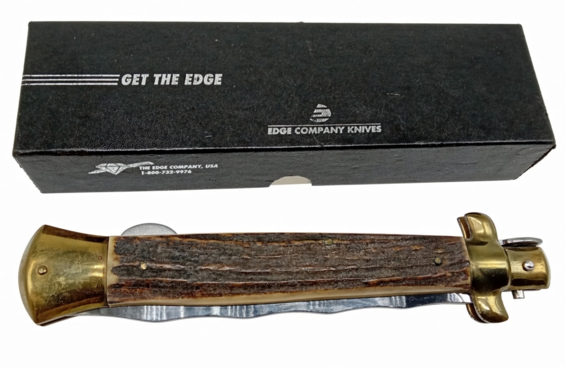 KC 45 Rostfrei Stilletto Kissing Crane Knife