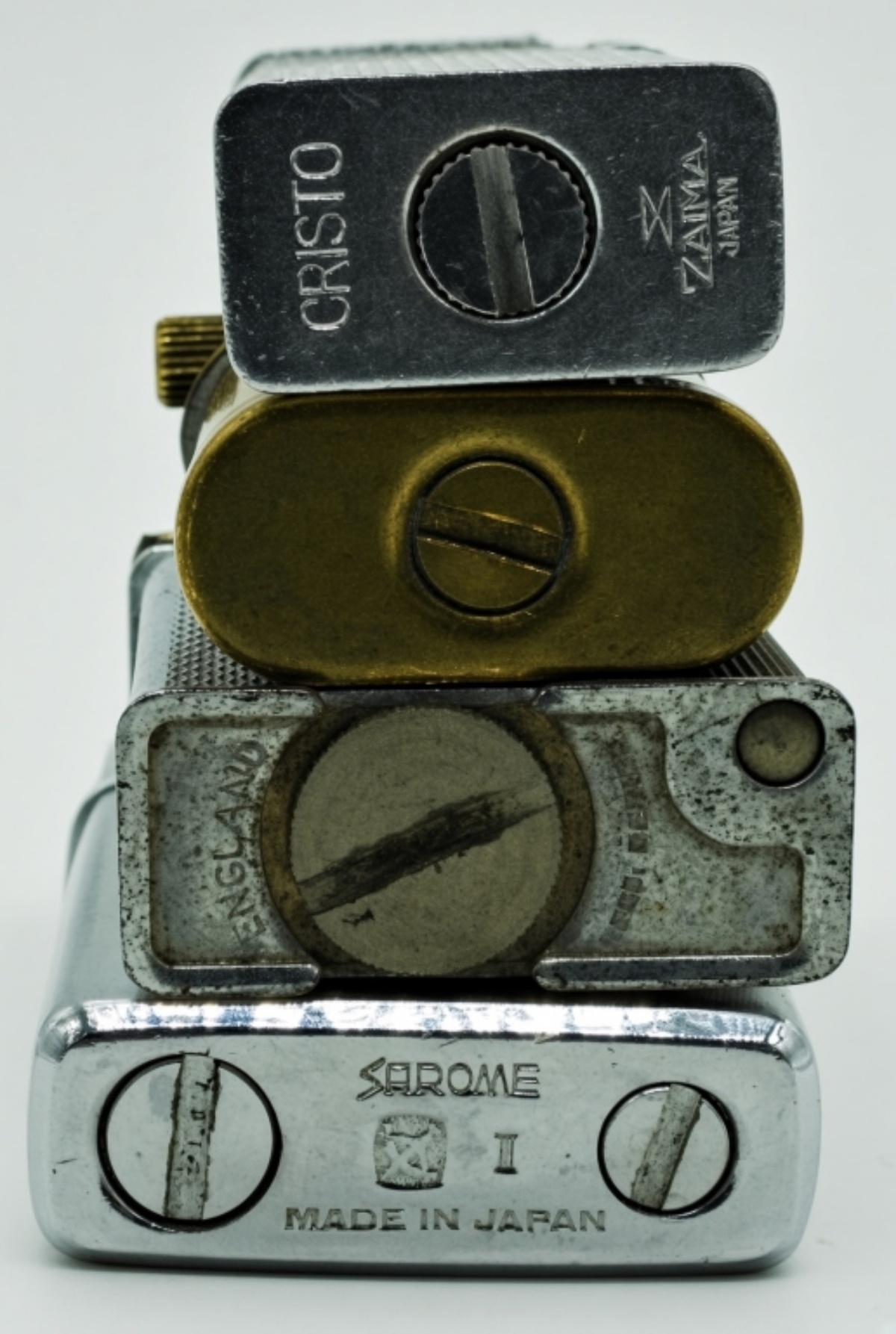 Vintage Lighter Collection (4) Including Sarome