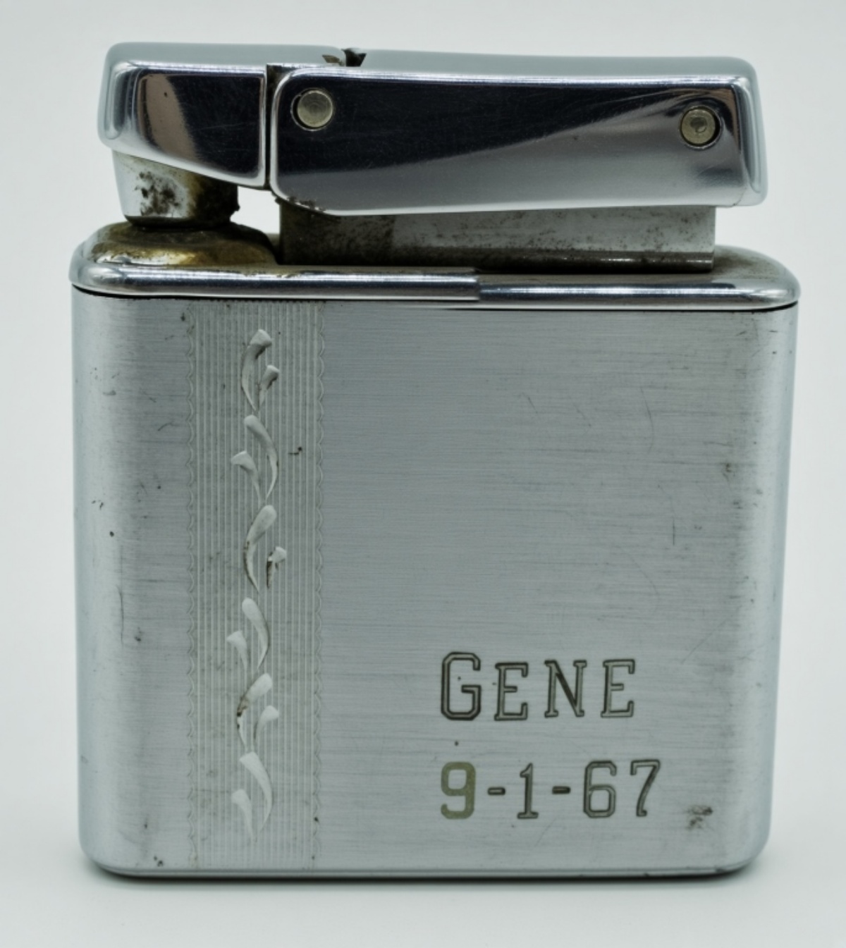 Kreisler Butane Lighter, Engraved